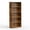 5 Tier Rust, variant on MCQ 6 Tiers Bookcase, 63 Inch Large Storage Tall Standing Bookshelf with Adjustable Shelves for Home Office, Living Room, Bed Room, Black