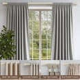 thumbnail image 3 of Yokila Vintage Beige Curtain Rod for Windows 16 to 144 Inches 1" Diameter vintage Decorative Heavy Duty Window Curtain Rod Adjustable with Solid Finials for Living Room Bedroom Outdoor Kitchen, 3 of 14