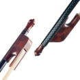 thumbnail image 2 of Arco de violín barroco 4/4 con mango de fibra de carbono y talón de ébano - 70.5 cm de longitud, 2 of 6
