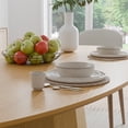 thumbnail image 5 of MAYEERTY 67x33.5x30 Modern Oval Dining Table for 6, Mid-Century Kitchen Table for Dining Room Kitchen, Natural Wood, 5 of 10
