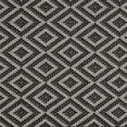 thumbnail image 3 of Home Dynamix Tripoli Lydia Modern Diamond Indoor/Outdoor Area Rug, Charcoal/Cream, 6'6"x9'6", 3 of 7