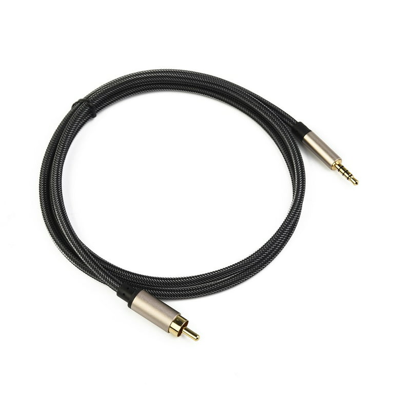 Digital Coaxial Audio Video Cable Stereo SPDIF RCA to 3.5mm Jack