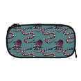 thumbnail image 3 of Vsdgher Snake And Rose Print Large Capacity Pencil Case Pouch with Zipper, Portable Aesthetic Big Capacity Pencil Cases Pen Office Travel Stationery Bag, 3 of 8