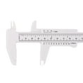 thumbnail image 4 of Eztrain Plastic Vernier Caliper (2pcs), 150 mm Mini Plastic Caliper, 4 of 5