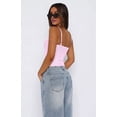 thumbnail image 4 of Women'S Basic Tank Top Adjustable Spaghetti Straps Sleeveless Camisole Shirts Pink XL, 4 of 5