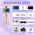 thumbnail image 2 of Mirror Photo Booth Machine, DSLR Photo Booth with 15.6" Touch Screen, RGB Lighting, APP Control, Flight Case, Suitable for Parties, Weddings, Event Rentals, 2 of 12
