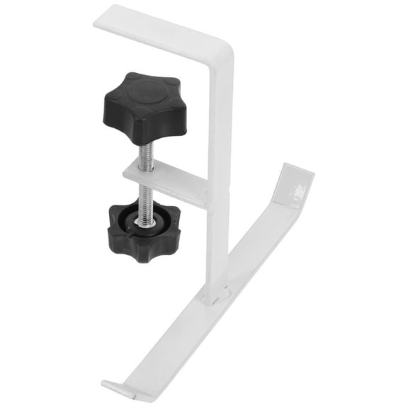 Table Backpack Holder Purse Hook for Desk Black Bag Organizer Pouches White