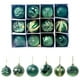 thumbnail image 4 of 12 bolas navideñas de plástico doradas y plateadas de 5,5 cm para colgar en el árbol de Navidad de interior, decoración para el hogar, 4 of 4