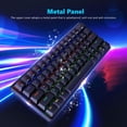 thumbnail image 3 of Wired Mechanical Gaming Keyboard Redragon K615-R, Rainbow LED Backlight, USB-C Cable, Conflict-Free, Designed for Comfortable Typing, 3 of 13