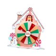 thumbnail image 4 of Abbraccia Prize Turntable Lucky Draw Roulette Wheel Editable Interactive Game Fortune Wheel Prize Turntable for Christmas Family Games D, 4 of 9