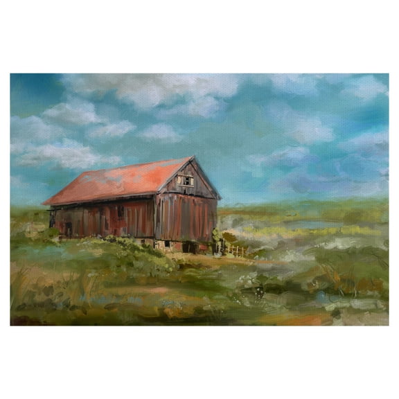 Fine Art Canvas Off the Grid Farmhouse by Studio Arts Canvas Art Print