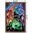 thumbnail image 3 of DC Comics - The Green Lantern - Blackest Night Wall Poster, 14.725" x 22.375", Framed, 3 of 3