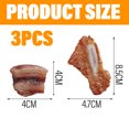 thumbnail image 4 of Un conjunto de divertidas pegatinas tridimensionales para refrigerador, simulación de carne, cordero, chuletas, mensaje magnético, 4 of 5