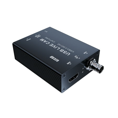 4K Ultra Game Capture Card USB 3.0 SDI HDMI HD Video Recorder Grabber Device for Live Streaming Gaming OBS PC 1080p 60fps