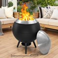 thumbnail image 1 of Fogón ONBRILL 51 cm Parrilla Exterior Sin Humo 2 en 1, 1 of 9