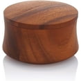 thumbnail image 2 of nambe Nara Salt Cellar  Wood Salt or Spice Box with Swivel Lid  Storage Container for Kitchen Countertop Perfect for Table Salt, Gourmet Salts, Herbs or Seasoning Blends  4.25 2.5, 2 of 7