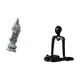 thumbnail image 5 of Escultura Abstracta De Buda Femenino Pensador Guan Yin, Figura Decorativa, Regalo Tradicional, Adorno De Mesa Para Estantería, Armario, Escritorio, Dormitorio, Chimenea., 5 of 8