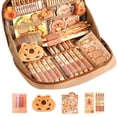 thumbnail image 4 of RUISINERY 9pieces Cartoon Student Stationeries With Large Pencil Case Highlighter Marker Ruler Eraser Gel Pen Paper Clip Sticker, 4 of 7