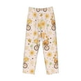 thumbnail image 6 of Uemuo Cute Bee Gnome Pattern Men's Wide Leg Palazzo Lounge Pants with Pockets Light Weight Loose Comfy Casual Pajama Pants-X-Large, 6 of 9