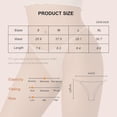 thumbnail image 5 of Blmnix Cheeky Underwear Women Seamless Sexy Panties G String Thongs Boxer Shorts Beige Panties for Women Sexy,M, 5 of 5