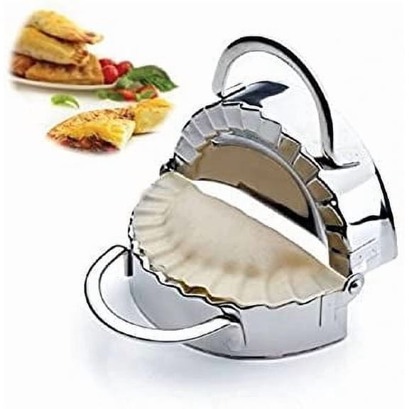 New Stainless Steel Mould Dumpling Maker Mould Wrapper Pie Crimper Pastry Dough Press Cutter Kitchen Gadgets
