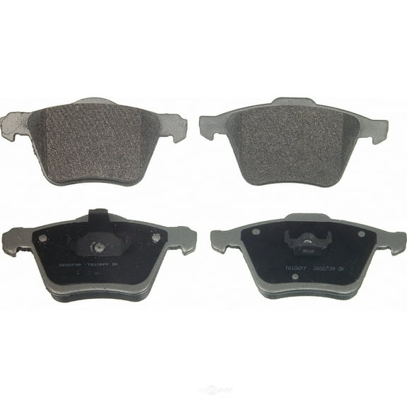 Wagner ThermoQuiet MX1003 Semi-Metallic Disc Brake Pad Set Fits select: 2003-2011 VOLVO XC90