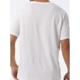 thumbnail image 2 of [Camiseta estampada granate] Camiseta estampada granate - Estampado "Me hice una prueba de ADN y Dios es mi padre", 100 % poliéster, manga corta, cuello redondo, lavable a máquina - Elegante camiseta, 2 of 5