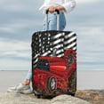 thumbnail image 7 of Zufioo tractor Print Luggage Case Protective Cover, Zippered Anti-scratch Luggage Case Cover, Suitable for Travel, Business, Unisex-Medium, 7 of 7