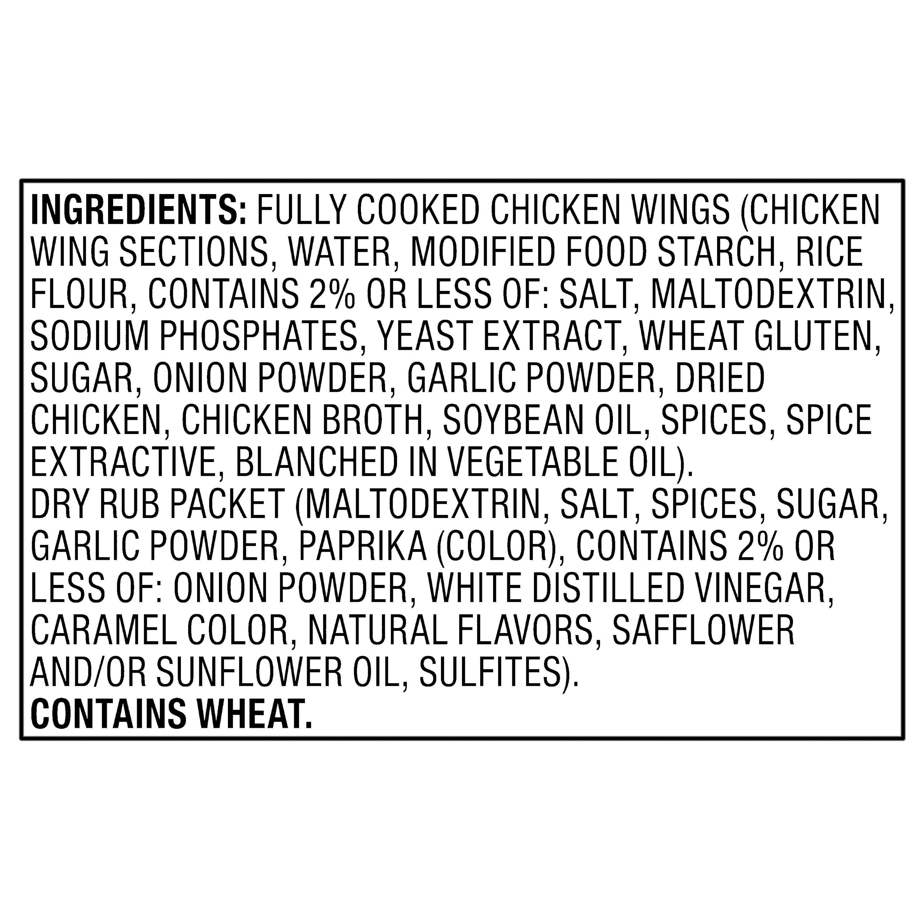 bettergoods Chicken Wings with Louisiana Style Dry Rub, 22 oz (Frozen)