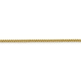 thumbnail image 3 of Real 14kt Yellow Gold 2.35mm Semi-solid 3-Wire Wheat Chain; 24 inch; Lobster Clasp; for Adults and Teens; for Women and Men, 3 of 5