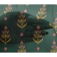 thumbnail image 4 of oneOone Viscose Chiffon Fabric Leaves & Paisley Block Print Fabric BTY 42 Inch Wide, 4 of 4