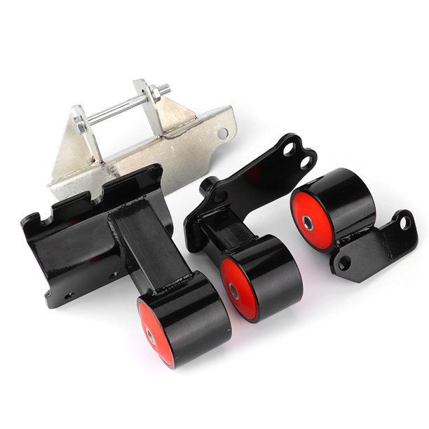 Montaje del soporte accesorios actualización 4 Uds Kit de actualización de montaje de Motor apto para Honda Civic/CRX D15/D16 88-91VehiclePartsAndAccessories Fyydes Descripción de la referencia