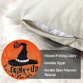 thumbnail image 6 of Pillow Covers Set of 4 Home Outdoor Decorative Halloween Black and White Pumpkin Throw Pillow Cases for Sofa Cushion Couch Pillowcase, 6 of 6