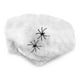 thumbnail image 4 of Minnieouse Web Prop Halloween Elástico Web Decoración Fiesta Scary Insect Cobweb Network para Bar Home, Blanco Blanco 5piezas, 4 of 6