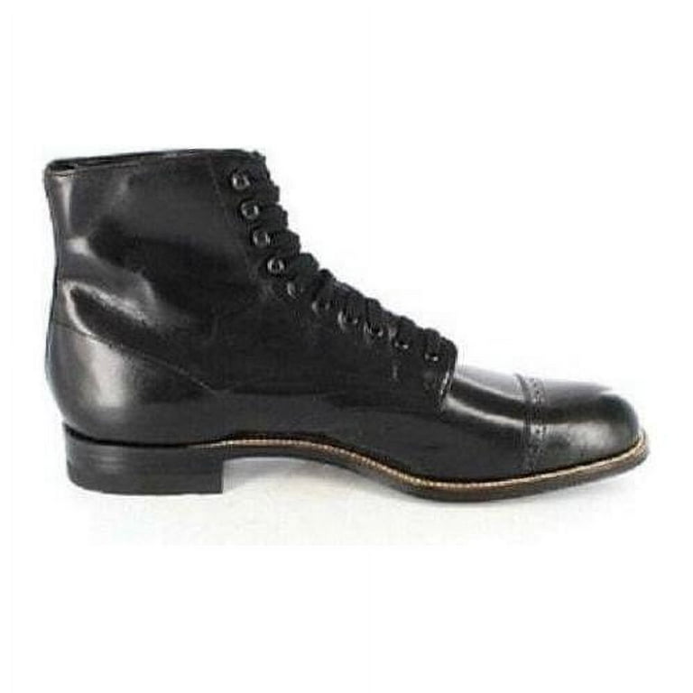 Stacy Adams Men's Madison Boot High Top Biscuit Black 00015 Stacy Adams Men's Madison Boot High Top Biscuit Black 00015