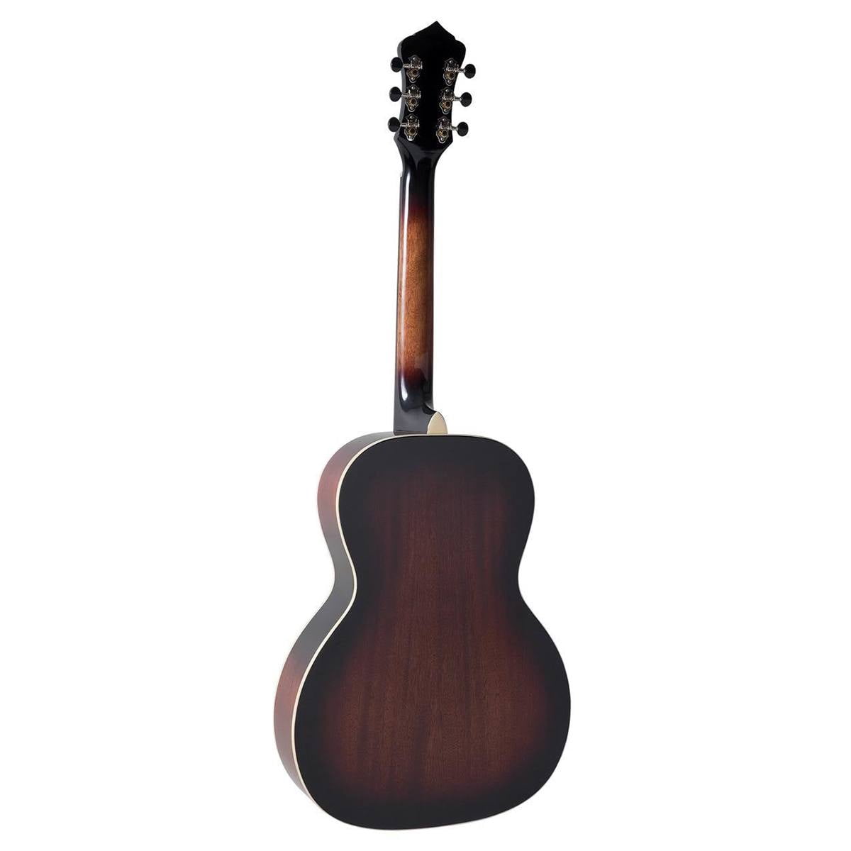 Recording King RR-41-VS Rattlesnake Wood Body Resonator Guitar Vintage Sunburst
