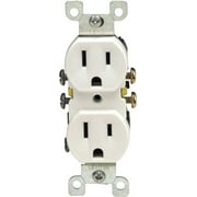 1PC Leviton Shallow Grounded Duplex Outlet