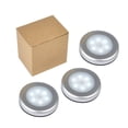 thumbnail image 3 of Luces LED para armario con sensor de movimiento, luces con control, regulables, iluminación para debajo del gabinete, imán adhesivo para dormitorio, cocina (paquete de 3), 3 of 5