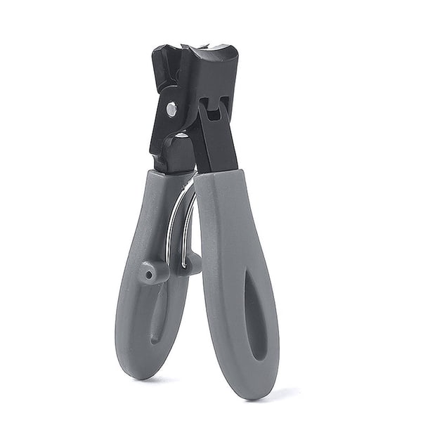 Wartleves 1 cortaúñas portátil, cortaúñas ultra afilado, tijeras de manicura de acero inoxidable para uñas de los pies, mandíbula de apertura amplia