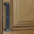 thumbnail image 6 of GlideRite 5 in. Center Modern Rectangular Flat Pyramid Pull Cabinet Hardware Handles, Satin Pewter, Pack of 5, 6 of 6