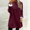 thumbnail image 2 of Fall Outfits for Women 2026 Long Sleeve Warm and cozy all through autumn and winter XL Red Fall Top, 2 of 5