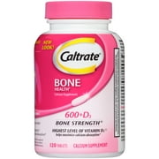 Caltrate 600+D3 Calcium and Vitamin D Supplement Tablets - 120 Count