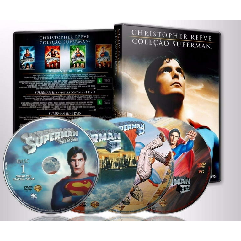 The Christopher Reeve Superman Collection (DVD) - Walmart.com