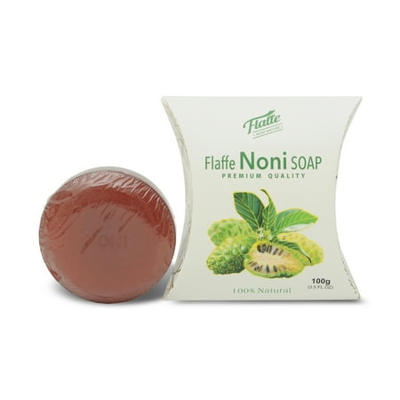 Flaffe 100% Organic Natural Noni Soap Moisturizing Body Soap Bar Vietnam (Best Natural Organic Soap)