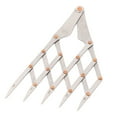 thumbnail image 1 of Stainless Steel Equal Distance Measuring Ruler Equidistant Space Divider Sewing Leather Belt, 1 of 7