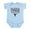 Sky Blue, variant on CafePress - My Mom Is Stronger Than Your Dad Body Suit - Baby Light Bodysuit, Size Newborn - 24 Months