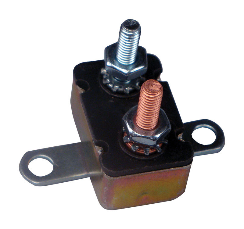 US Hardware RV362C Metal 12V 30A RV Circuit Breaker 6.8 L x 6 H x 4 W in.