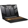 thumbnail image 3 of ASUS TUF F15 Gaming/Entertainment Laptop (Intel i7-13620H 10-Core, 15.6in 144 Hz Full HD (1920x1080), GeForce RTX 4070, 32GB DDR5 5200MHz RAM, Win 11 Pro) with Premium Backpack, 3 of 7