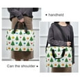thumbnail image 6 of 16" Laptop Briefcase for Work Travel Laptop Shoulder Bag Carrying Handbag Laptop Case Christmas Trees and Colorful Balls, 6 of 8