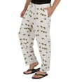 thumbnail image 2 of Inkmeso Bas Imprimé Pyjama en Coton pour Hommes Taille Élastique avec Poches, 2 of 7